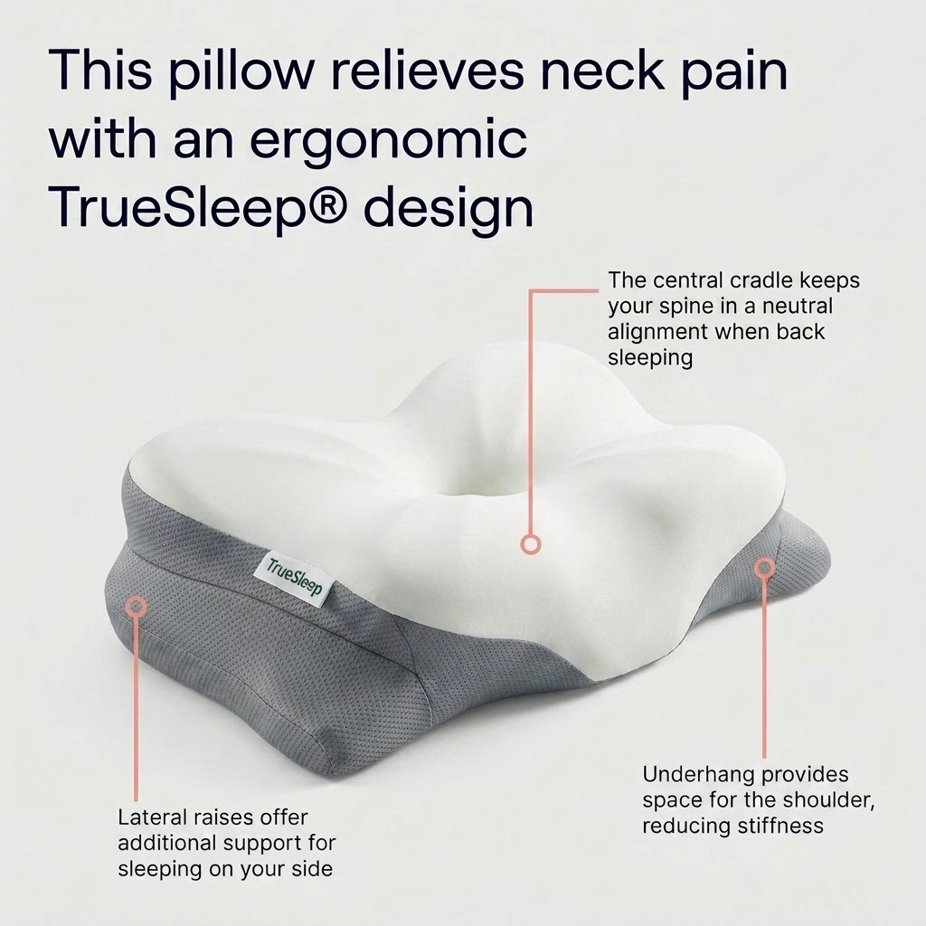 TrueSleep Memory Foam Pillow