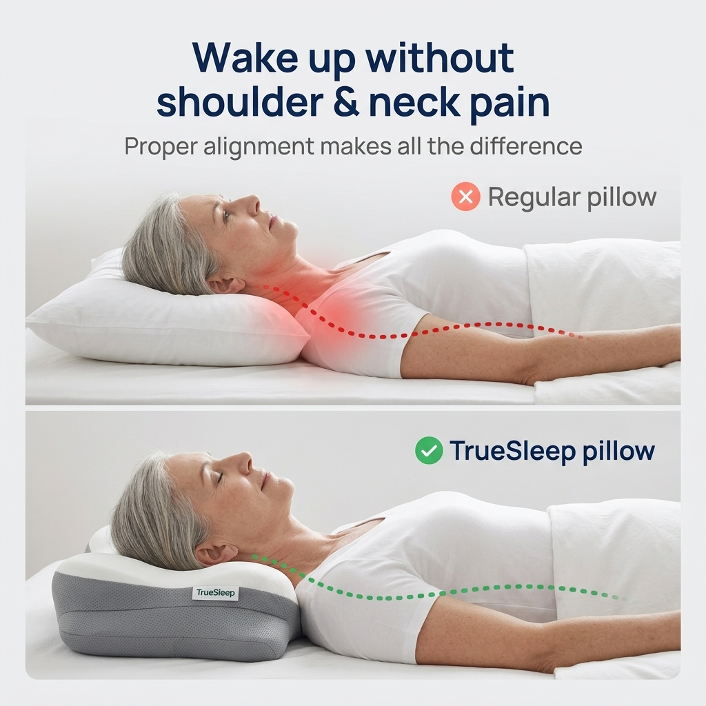 TrueSleep Memory Foam Pillow